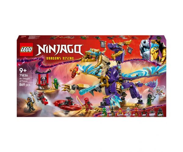 LEGO® Ninjago: A koncentráció rangos sárkánya (71836)