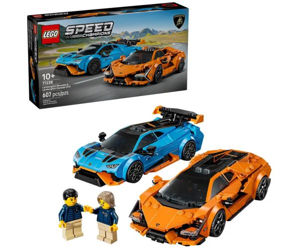 LEGO® Speed Champions: Lamborghini Revuelto és Huracán STO (77238)