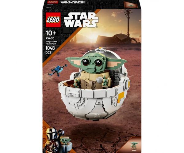 LEGO® Star Wars™: Grogu™ lebegő bölcsővel (75403)