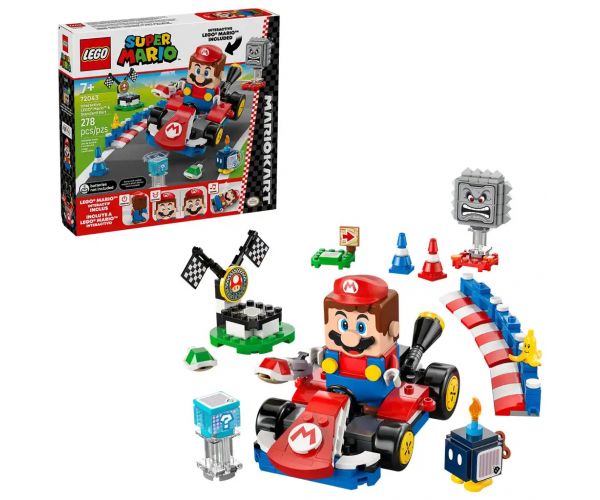 LEGO® Super Mario™: Interaktív LEGO® Mario™ és Standard Kart (72043)