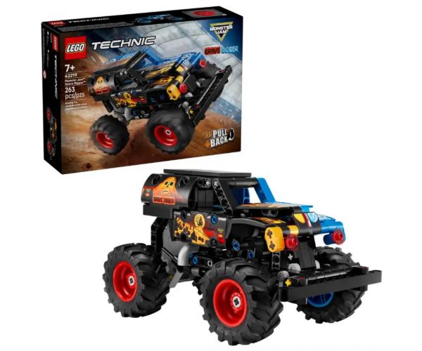 LEGO® Technic: Monster Jam™ Grave Digger™ tűz és jég (42219)