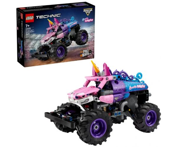 LEGO® Technic: Monster Jam™ Sparkle Smash™ - Hátrahúzhatós (42220)
