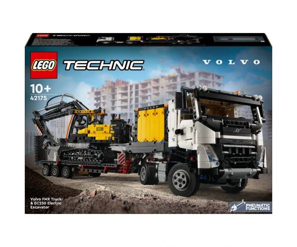 LEGO® Technic: Volvo FMX teherautó és EC230 elektromos markoló (42175)