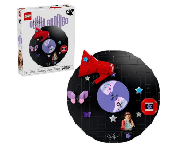 LEGO® Editions: Olivia Rodrigo bakelitlemez (43028)