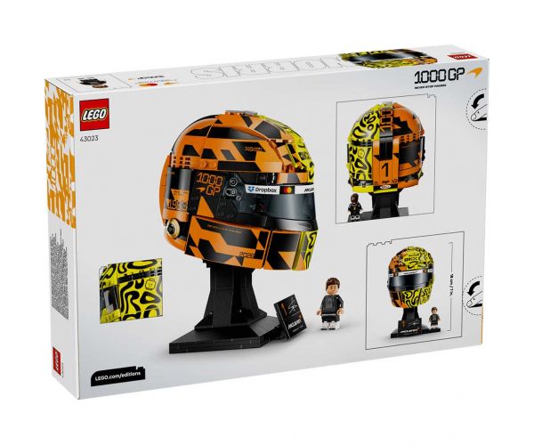 LEGO® izdanja: kaciga Landa Norrisa iz McLaren Mastercard F1® tima (43023)