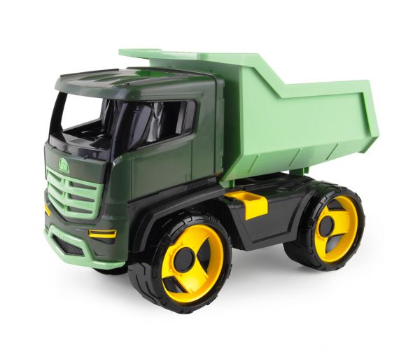 LENA: GIGA TRUCKS óriás Titán sötétzöld dömper 51 cm