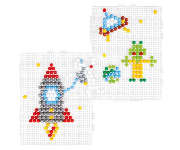 LENA: Panorama Mosaik XL Prozirni set točkica 10 mm, 400 kom.