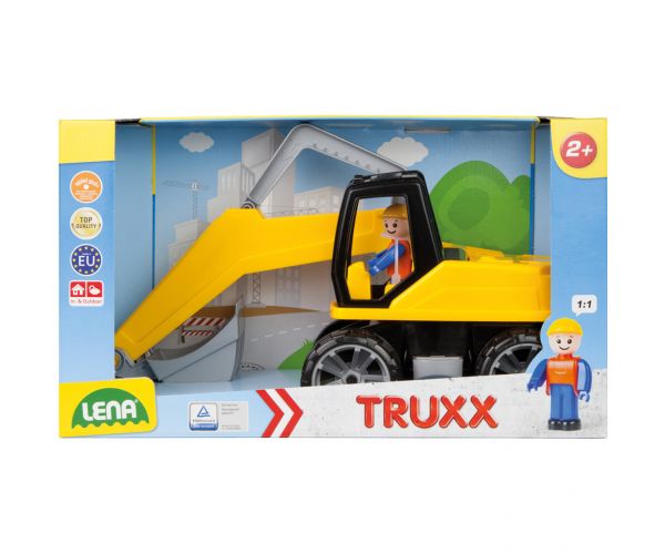 LENA: Truxx kotrógép dobozban 37cm