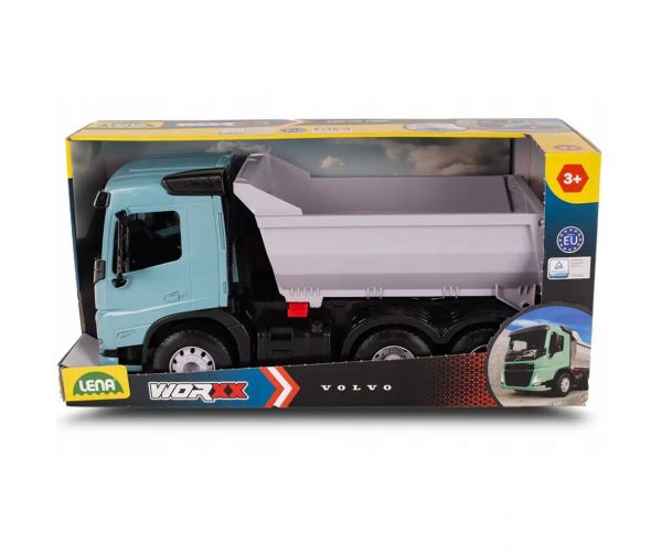 LENA: Worxx Volvo FMX billenőplatós teherautó dobozos 45cm