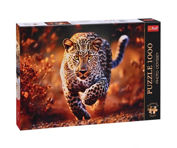 Leopárd prémium plusz 1000db-os puzzle - Trefl