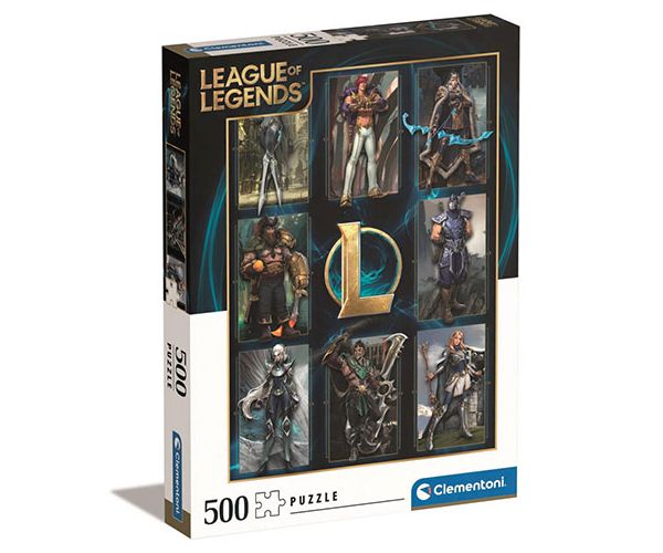 League of Legends: Heroji HQC puzzle 500kom - Clementoni
