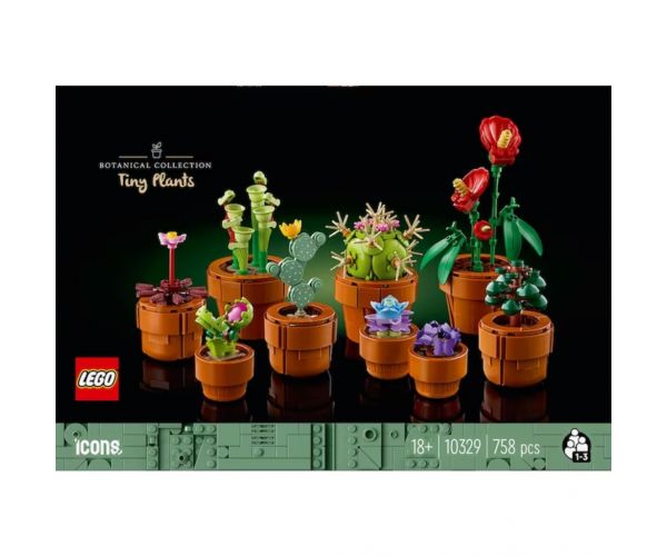Lego® Icons: Male posude s biljkama (10329)