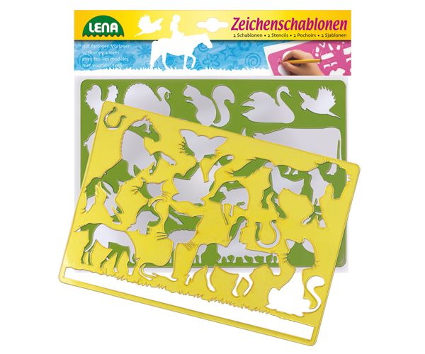 LENA: Konji i mačke predložak