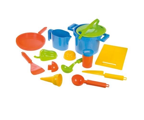 LENA: Posuđe za pješćanik 14kom
