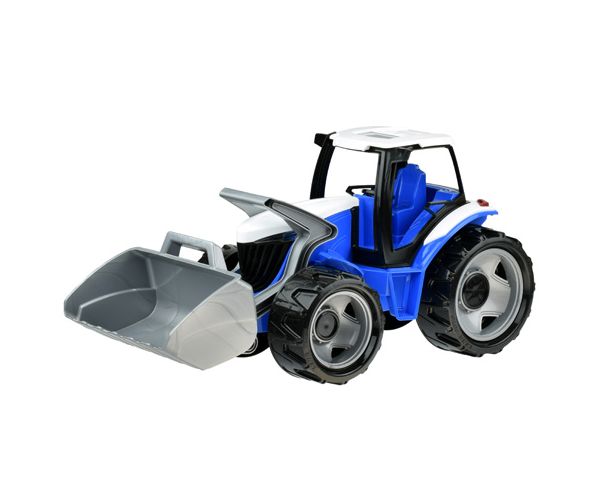 LENA: Veliki bijelo-plavi traktor 62cm