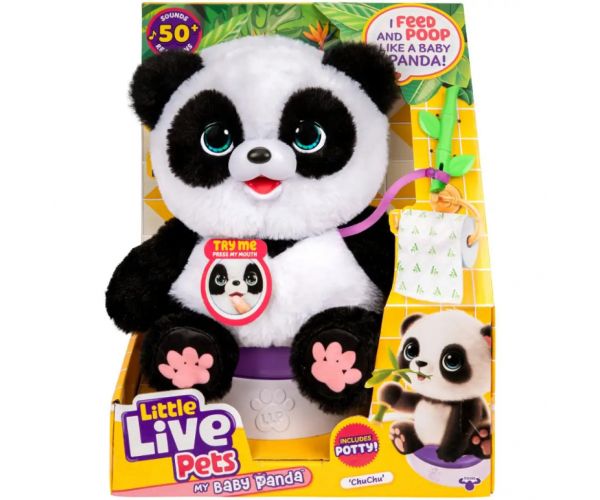 Little Live Pets: Chuchu, az interaktív panda