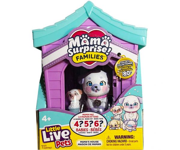 Little Live Pets: Mama Surprise Pug család