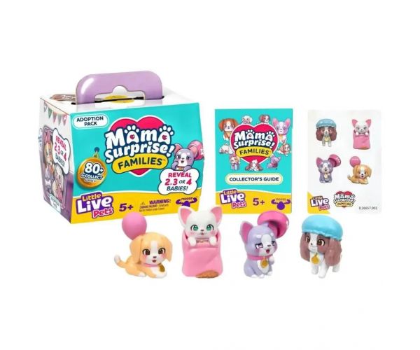 Little Live Pets: Mama Surprise - Örökbefogadás meglepetés szett