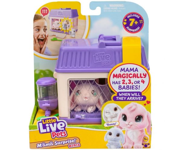 Little Live Pets: Mama zeko i njezini mladunci set igračaka
