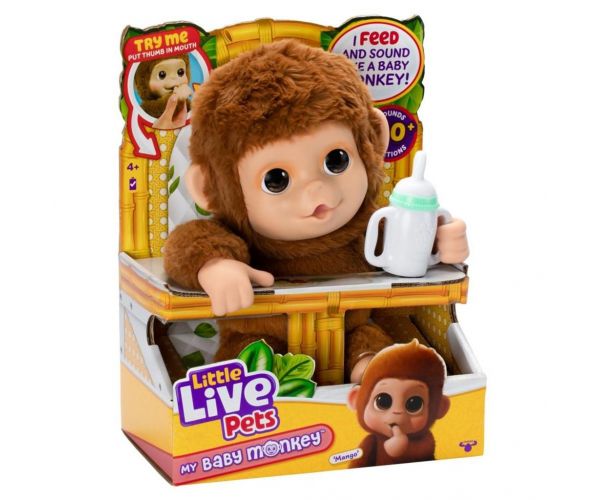 Little Live Pets: Mango, moja interaktivna beba maki