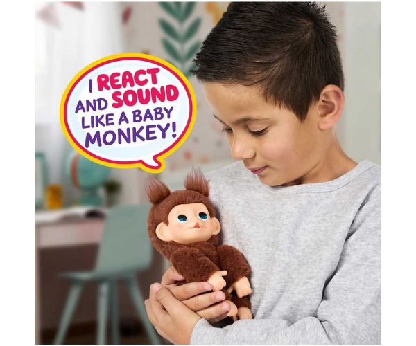 Little Live Pets: Mini Maki Chikki Cherry interaktivan smeđi majmun