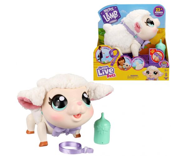 Little Live Pets: Snowie Barika, interaktivna ovca s glasom i pokretnom funkcijom