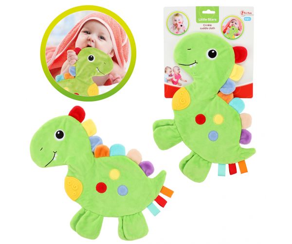 Little Stars: Zvečke s dinosaurima, zvečkasta marama
