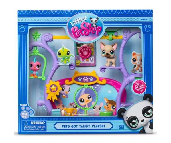Littlest Pet Shop: Talentirani ljubimci set za igru s 2 figure, serija 1