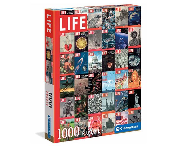 LIFE Magazin: Naslovne stranice HQC puzzle 1000 kom - Clementoni