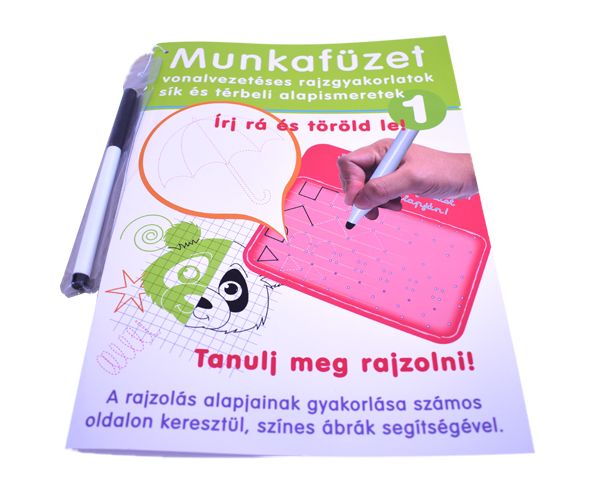 Linije i crtanje radna bilježnica - D-Toys