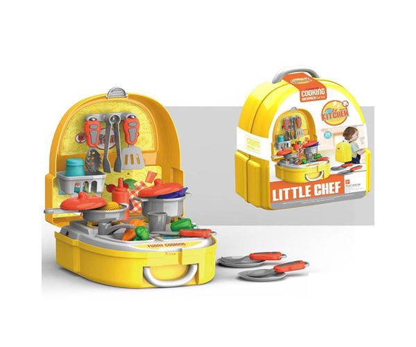 Little Chef mini kuhinja u kovčegu set od 26kom