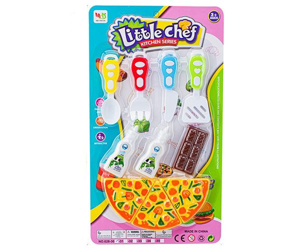 Little Chef set hrane sa pizzom i priborom za jelo
