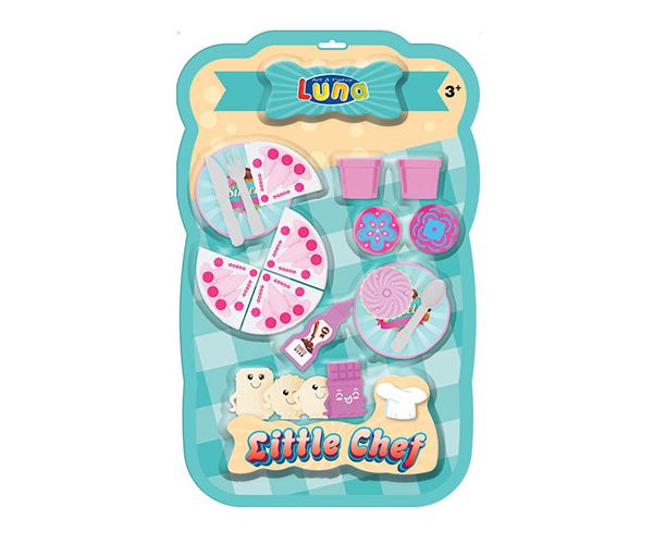 Little Chef Veliki blagovaonski set 53x33cm 2 vrste 1kom