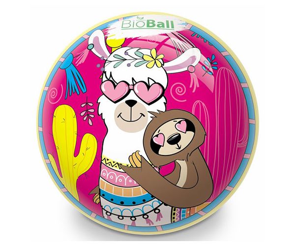 Ljama BioBall gumena lopta 23cm - Mondo Toys
