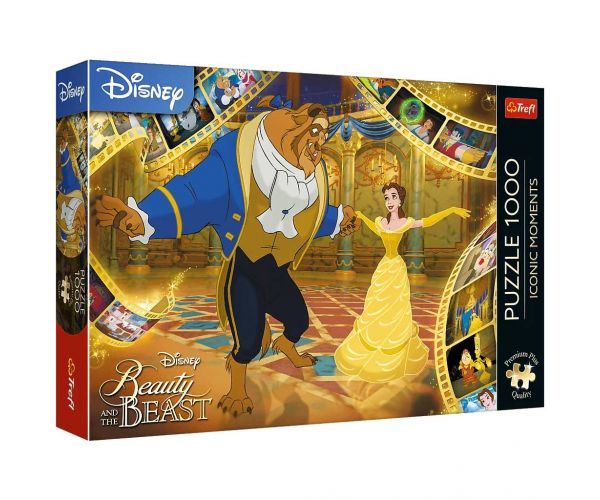 A szépség és a szörnyeteg 1000db-os prémium puzzle - Trefl