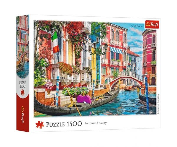 Nyári délután Velencében - 1500 db-os puzzle - Trefl