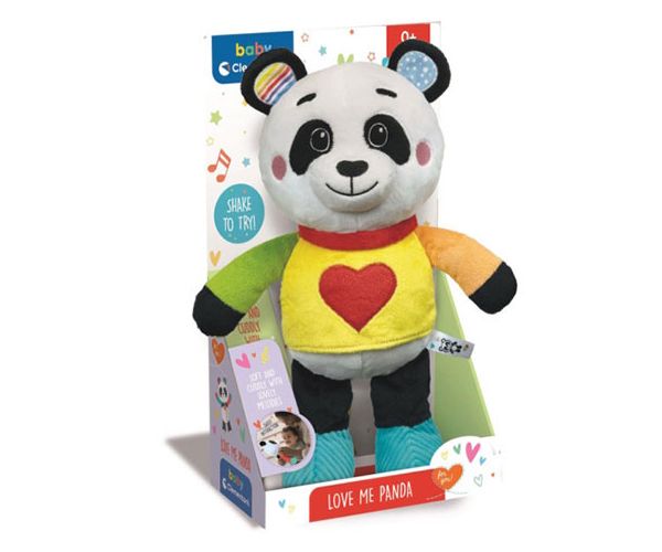 Love Me plišani panda medo - Clementoni Baby
