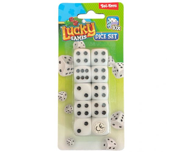 Lucky Games: set od 10 kockica