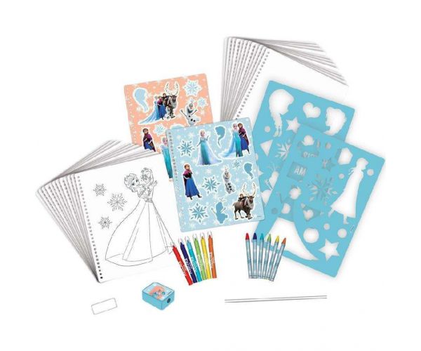 Luna: 45-dijelni set za kreativnost i pisaći pribor s motivom filma Frozen