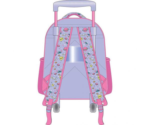 Luna: Disney Stitch Aloha vrtićki ruksak na kotačićima s 2 pretinca 27x10x31 cm