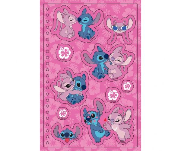 Luna: Disney Stitch Mega bilježnica s naljepnicama