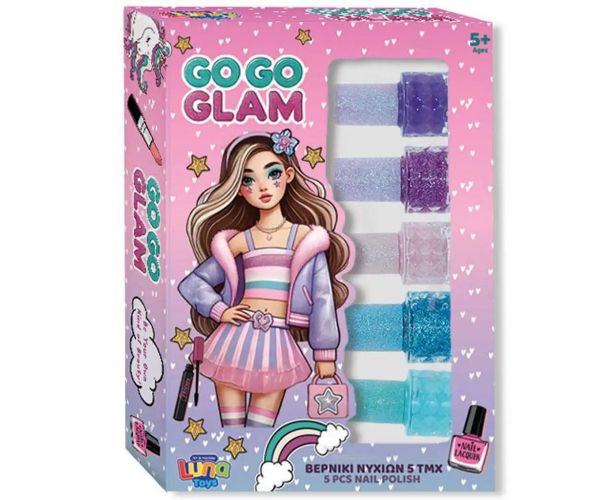 Luna: GO-GO-Glam 5db-os körömlakk szett
