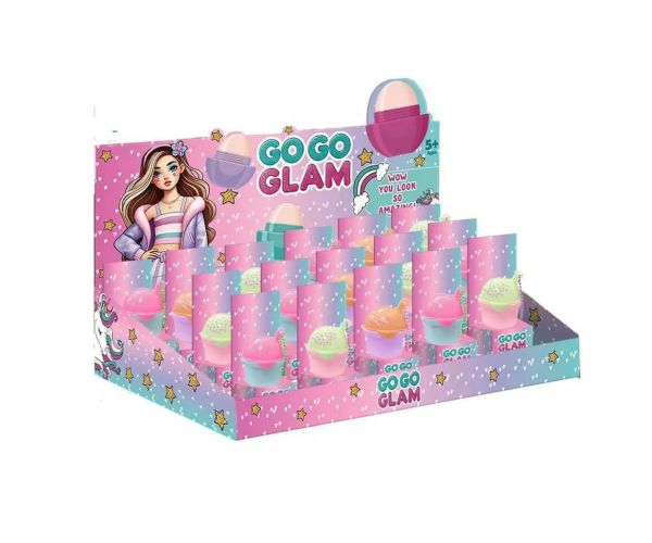 Luna: Go-Go Glam ajakbalzsam sütis tárolóban többféle 1db