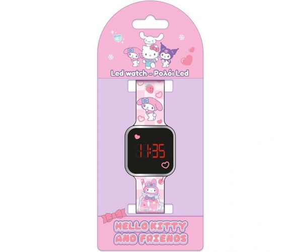 Luna: Hello Kitty My Melody LED-es karóra