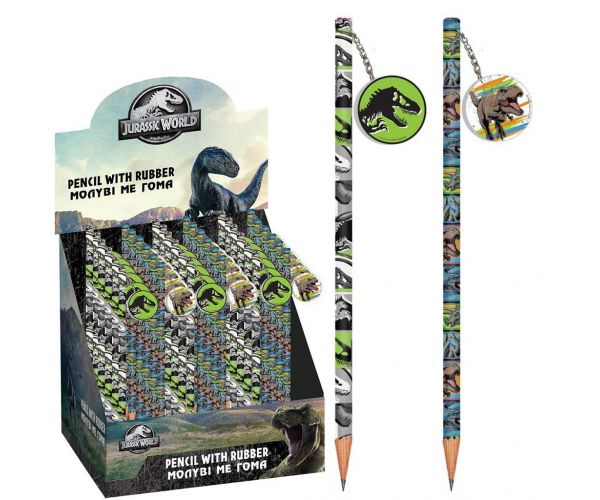 Luna: Jurassic World grafitna olovka s gumicom, dvije različite varijante, 1 komad