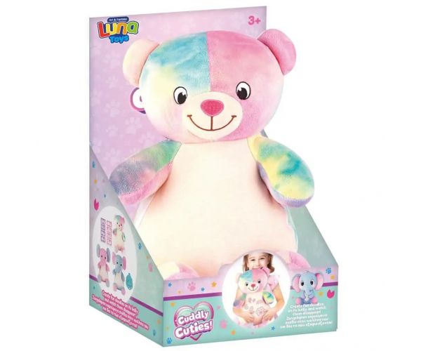 Luna: Cuddly Cuties színezhető plüss mackó