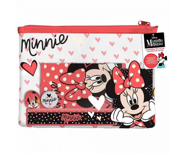 Luna: Minnie Mouse set pisaćeg pribora u PVC torbici