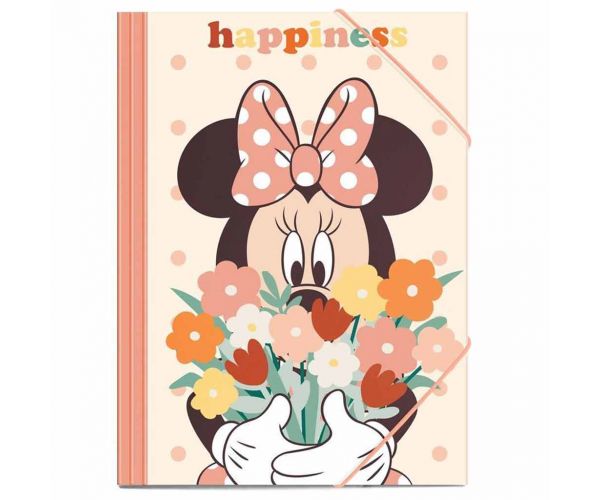 Luna: Minnie miš gumena mapa za A/4 listove 25x35cm