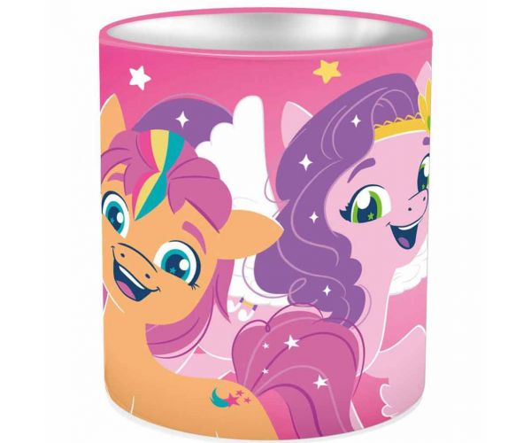 Luna: Moj mali poni metalni stolni držač za pisaći pribor u obliku valjka 10x11 cm
