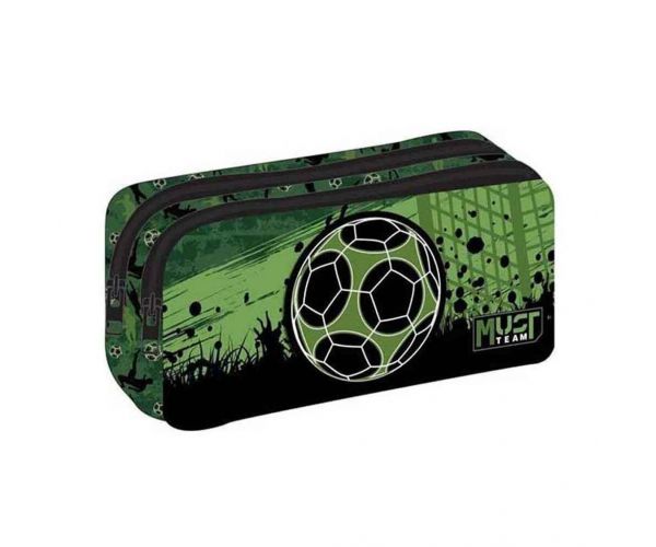 Luna: Must Team Football Pro Player dvoslojni cilindrični pernica 21x6x9 cm